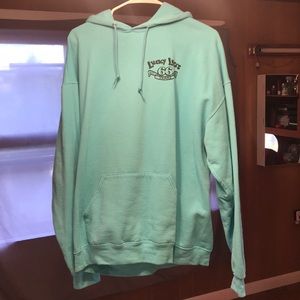 Lucky Leo’s sweatshirt